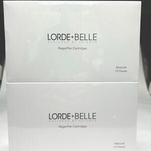 Lord+Belle cartridge Bundle for RegenPen- 2 packs of 15 retails $169 sealed